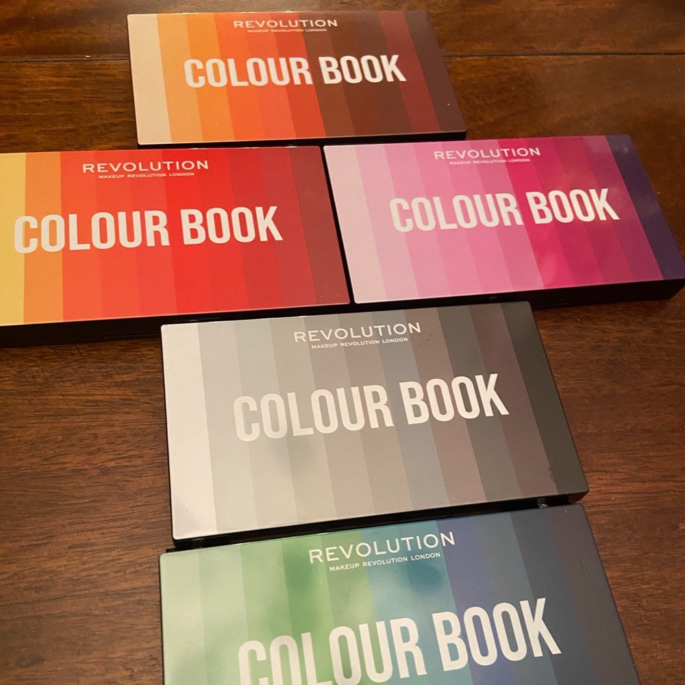 Makeup Revolution Colourbook Palettes